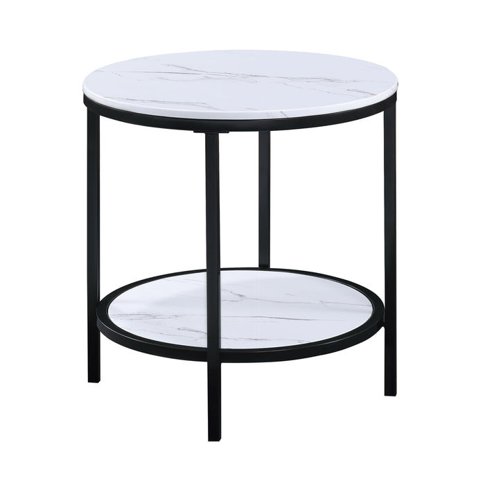 Valerie - End Table - White