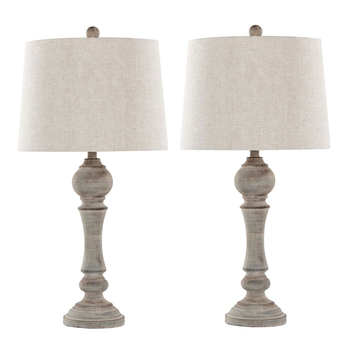 Winston - 32" Polyresin Table Lamp (Set of 2)