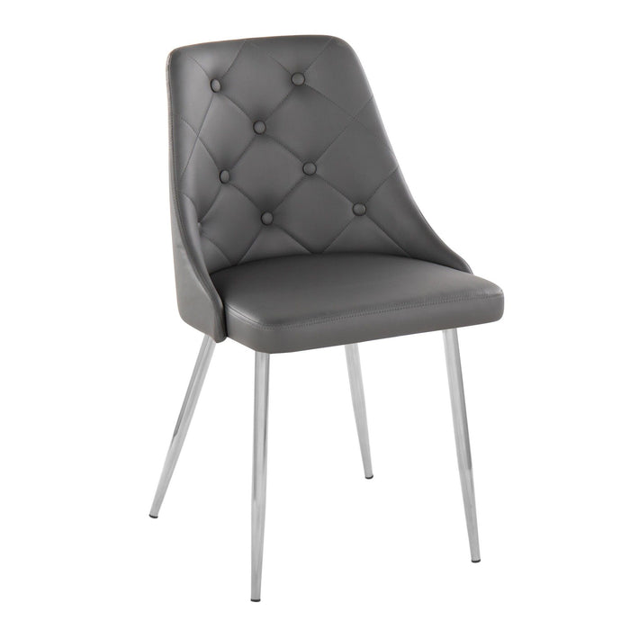 Marche - Chair (Set of 2) - Chrome Legs