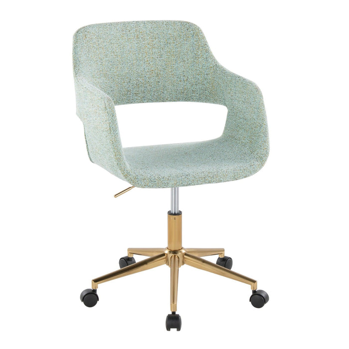 Margarite - Task Chair - Gold Base