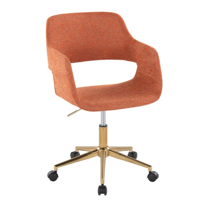 Margarite - Task Chair - Gold Base