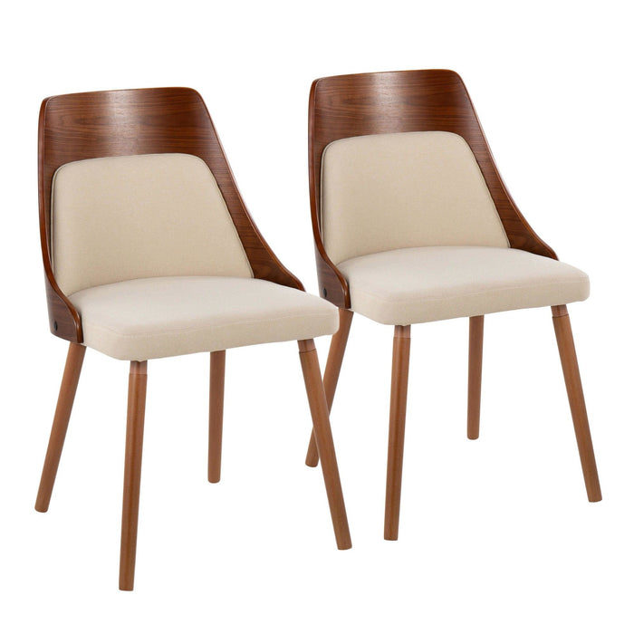 Anabelle - Chair (Set of 2) - Dark Brown Base