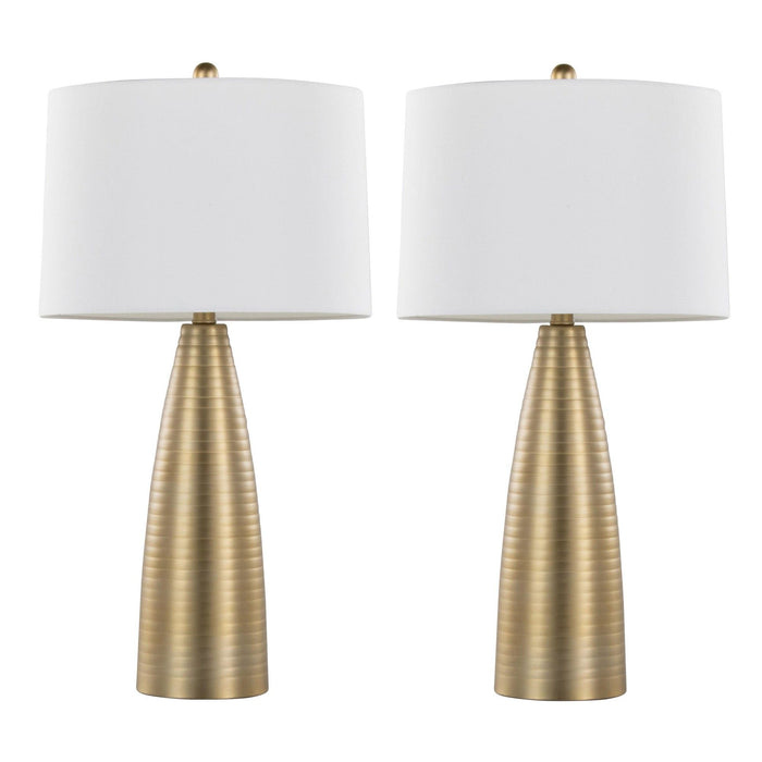 Maya - 27" Metal Table Lamp (Set of 2)