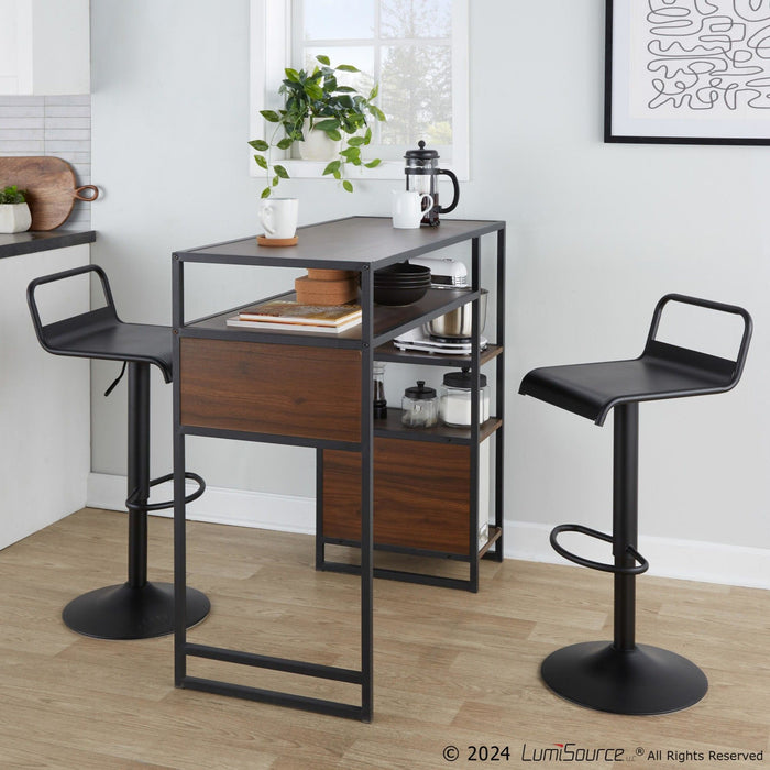 Bistro - Square-Ale Adjustable Bar Set