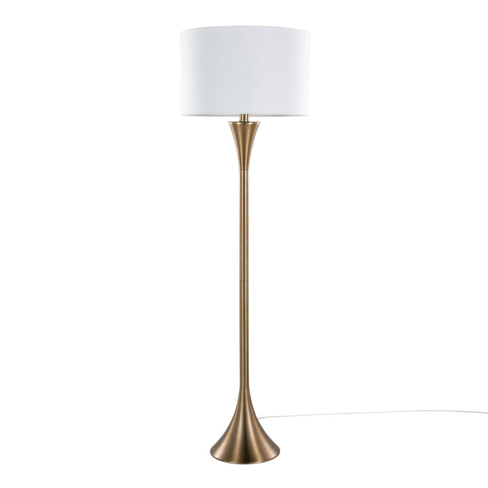 Lenuxe - 65" Metal Floor Lamp