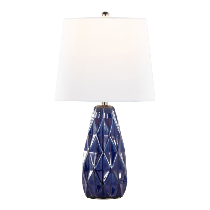 Gloria - Round 20" Glass Accent Lamp (Set of 2)