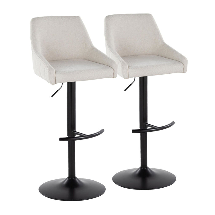 Hannah - Adjustable Barstool With Swivel (Set of 2)