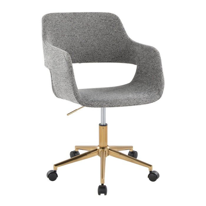 Margarite - Task Chair - Gold Base