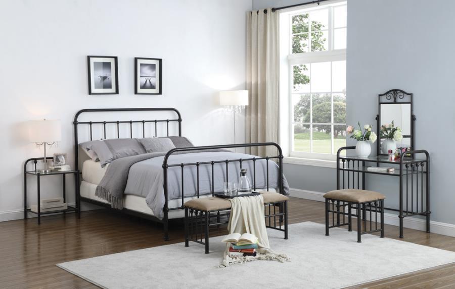 Livingston - Metal Open Frame Bed