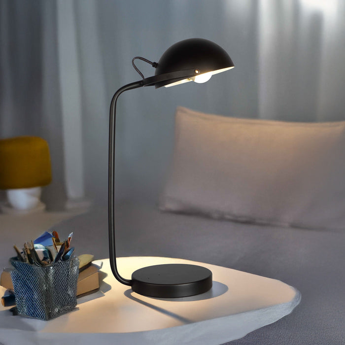 Table Lamp - Black Finish