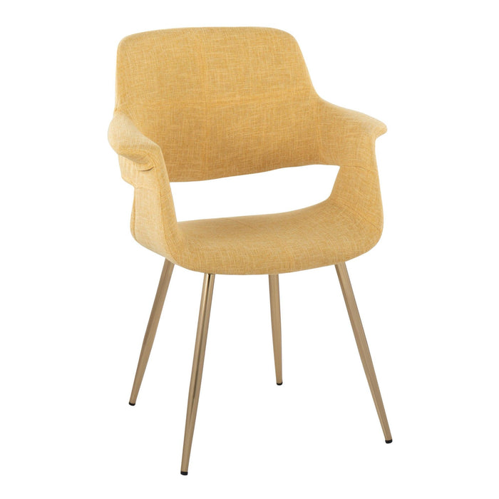 Vintage Flair - Chair (Set of 2) - Gold Legs