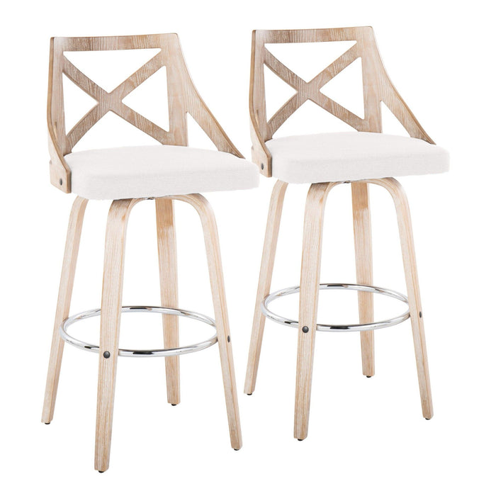 Charlotte - 30" Fixed-Height Barstool (Set of 2)