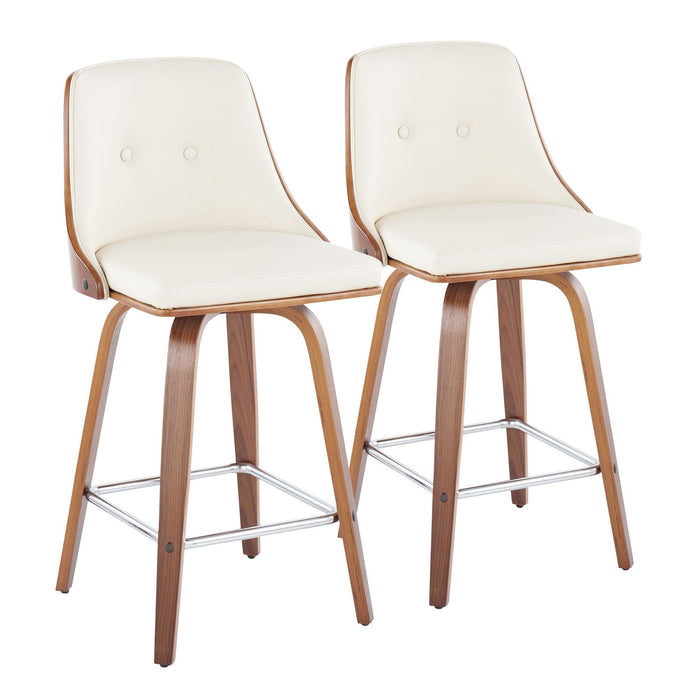 Gianna - 26" Fixed-Height Counter Stool (Set of 2)