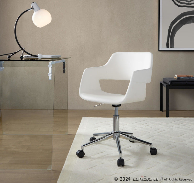 Margarite - Task Chair - Chrome Metal