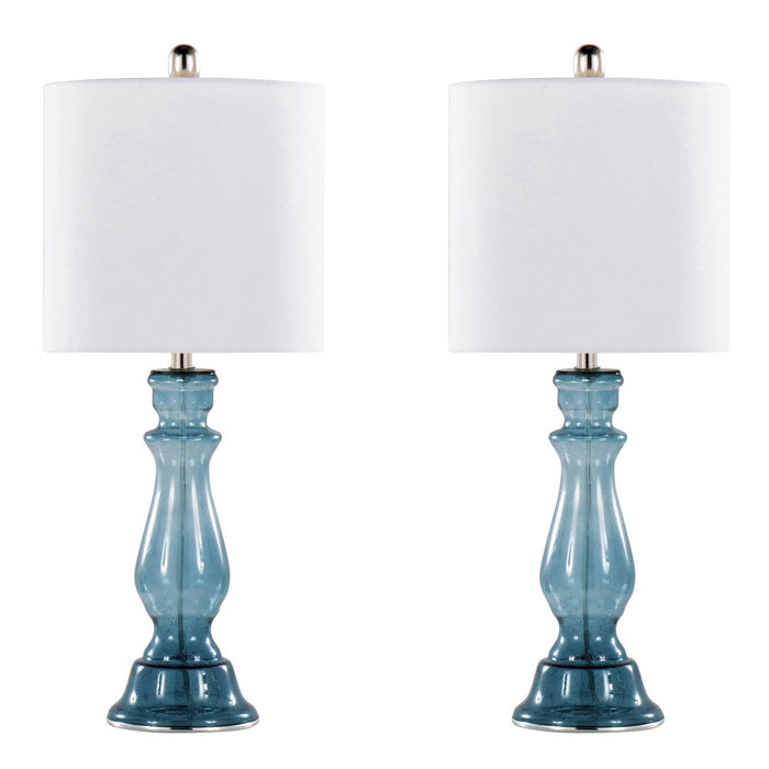 Bishop - 24" Glass Table Lamp (Set of 2)