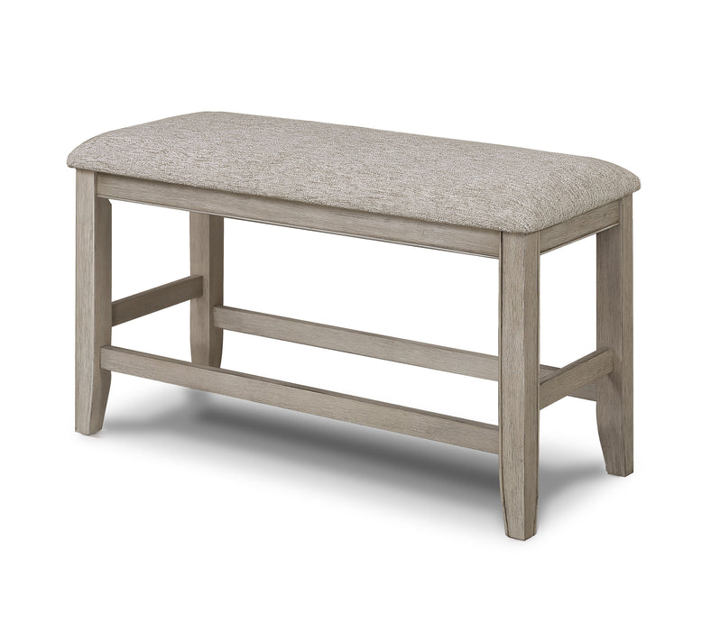 Fulton - Counter Height Bench - Gray