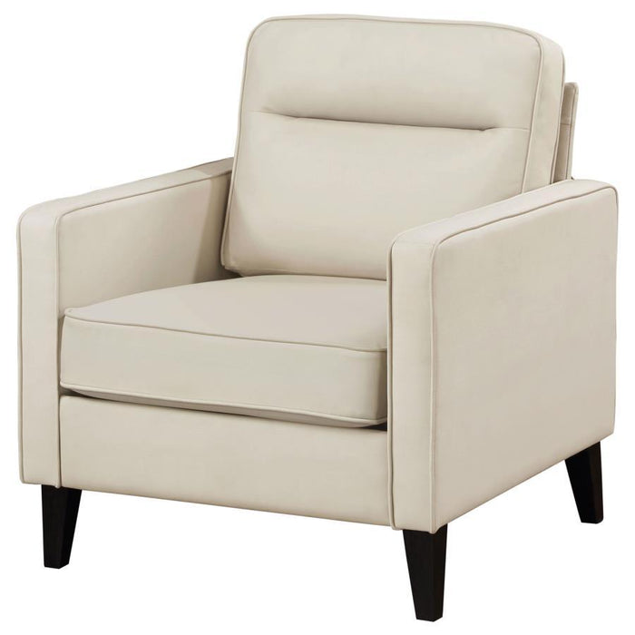 Jonah - Upholstered Track Arm Accent Club Chair