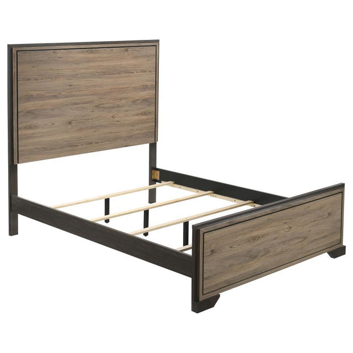 Baker - Wood Panel Bed