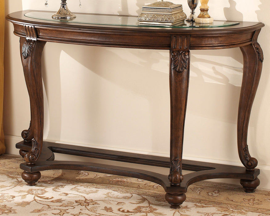 Norcastle - Dark Brown - Sofa Table