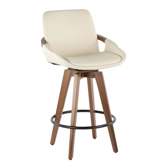 Cosmo - Counter Stool - Walnut Base