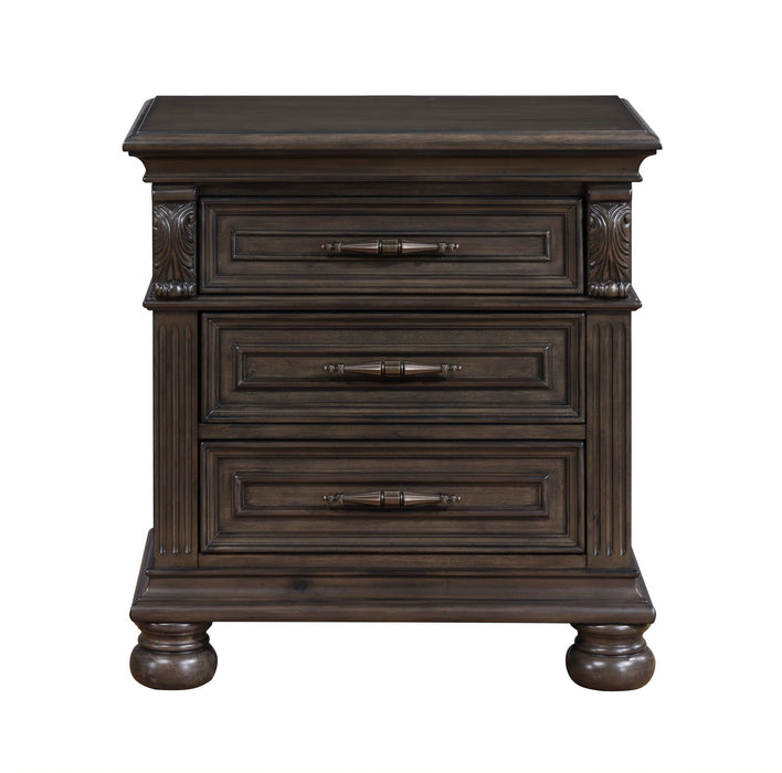 Balboa - Nightstand With USB - Walnut