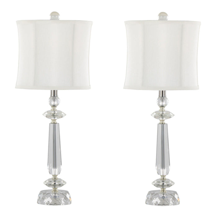 Karat - 25" Crystal Table Lamp (Set of 2)