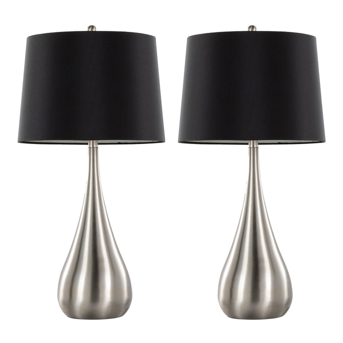 Pebble - 29" Metal Table Lamp (Set of 2)