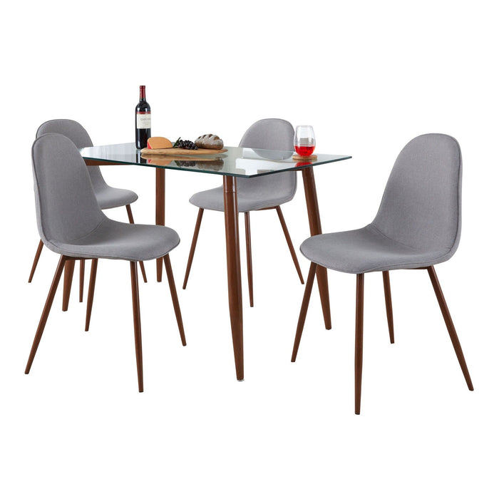 Clara - Pebble Dining Set (Set of 5)