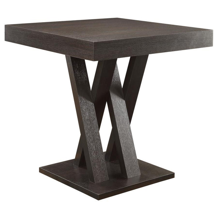 Freda - Double X-Shaped Base Square Table