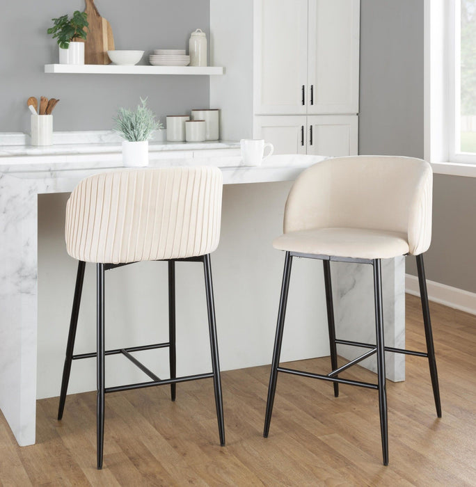 Fran - 26" Fixed-Height Counter Stool (Set of 2)