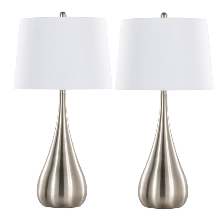 Pebble - 29" Metal Table Lamp (Set of 2)