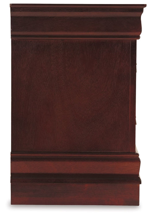 Alisdair - Reddish Brown - Two Drawer Night Stand