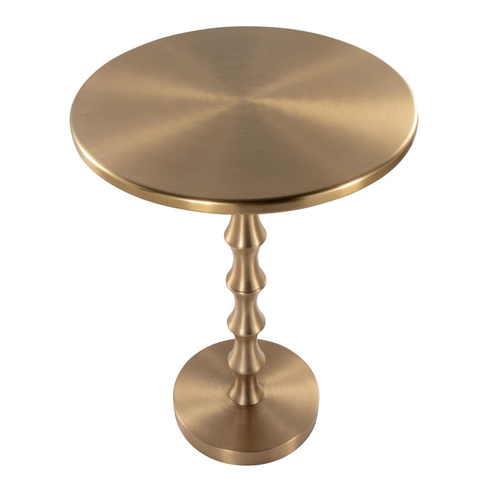 Bora - 26.75" Metal Accent Table