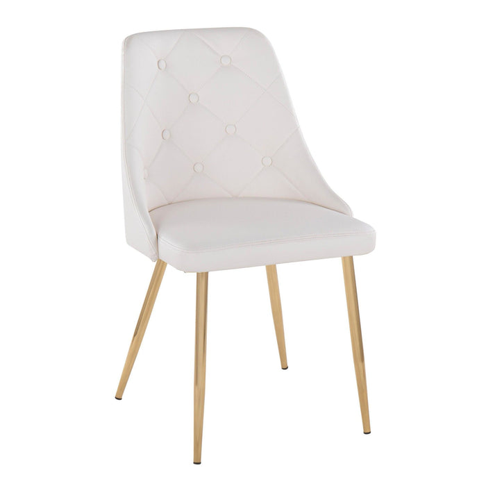 Marche - Chair (Set of 2) - Gold Legs