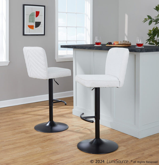 Hannah - 26" Fixed-Height Counter Stool With Swivel (Set of 2)