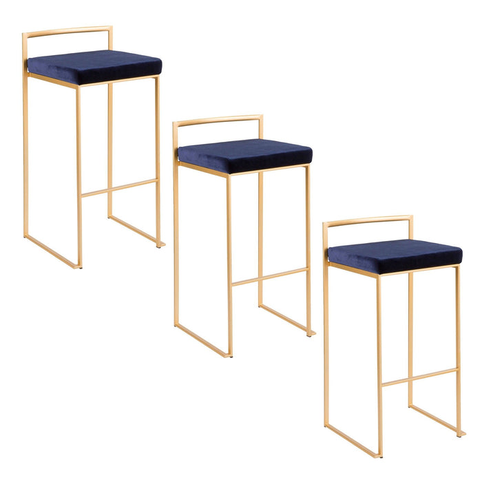 Fuji - Stackable Barstool Set