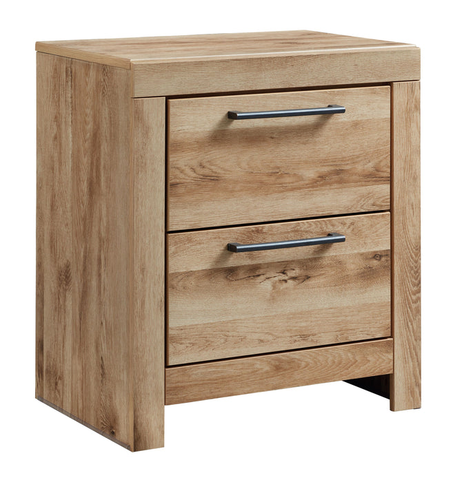 Hyanna - Tan Brown - Two Drawer Night Stand