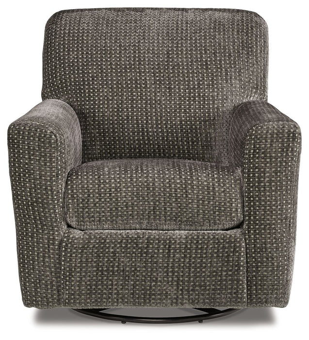 Herstow - Swivel Glider Accent Chair