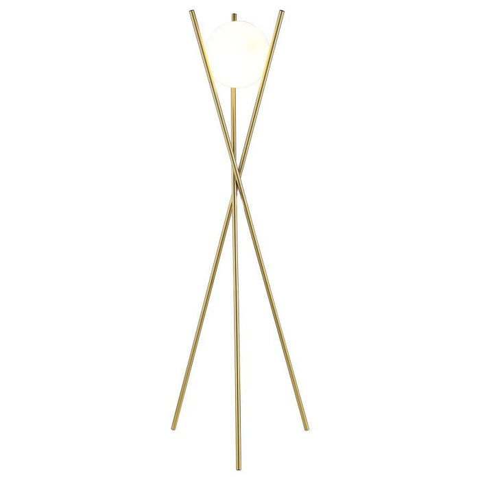 Yamileth - Tripod Floor Lamp - Gold