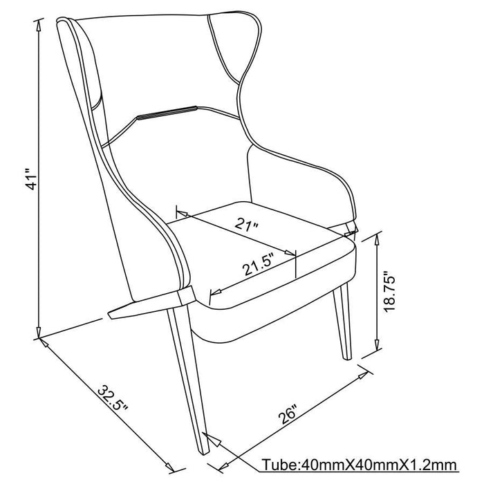 Walker - Upholstered Accent Chair