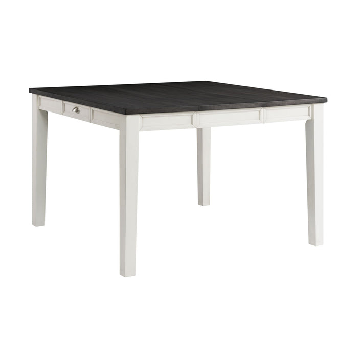 Kayla - Two Tone Counter Height Dining Table With Storage