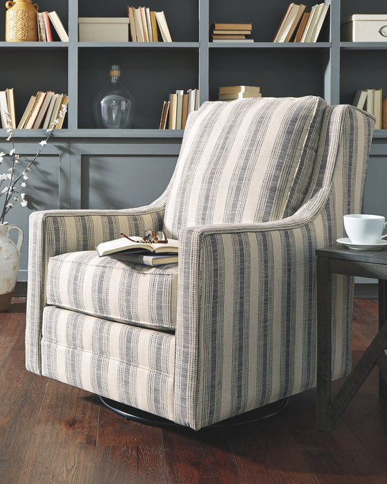 Kambria - Swivel Glider Accent Chair