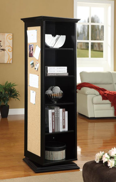 Robinsons - Swivel Accent Cabinet with Cork Board