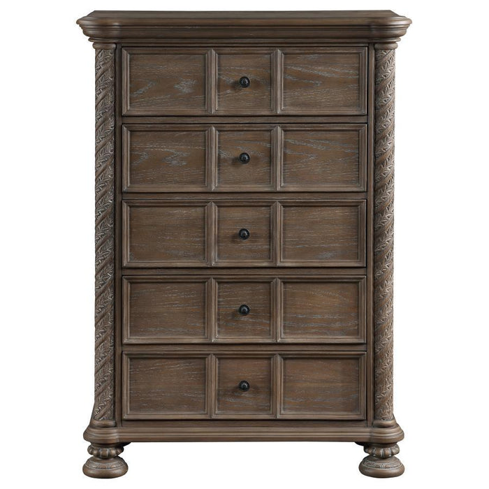 Emmett - 5-Drawer Chest - Walnut