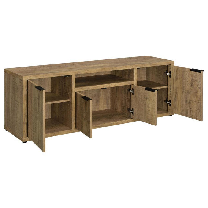 Tabby - 4-Door Engineered Wood 60" TV Stand - Mango