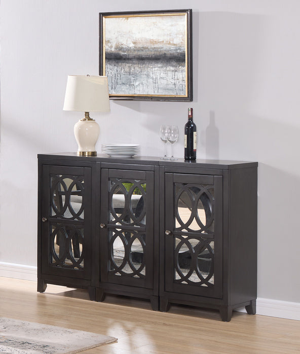 Buchanan - Accent Cabinet 1 Peace - Dark Brown