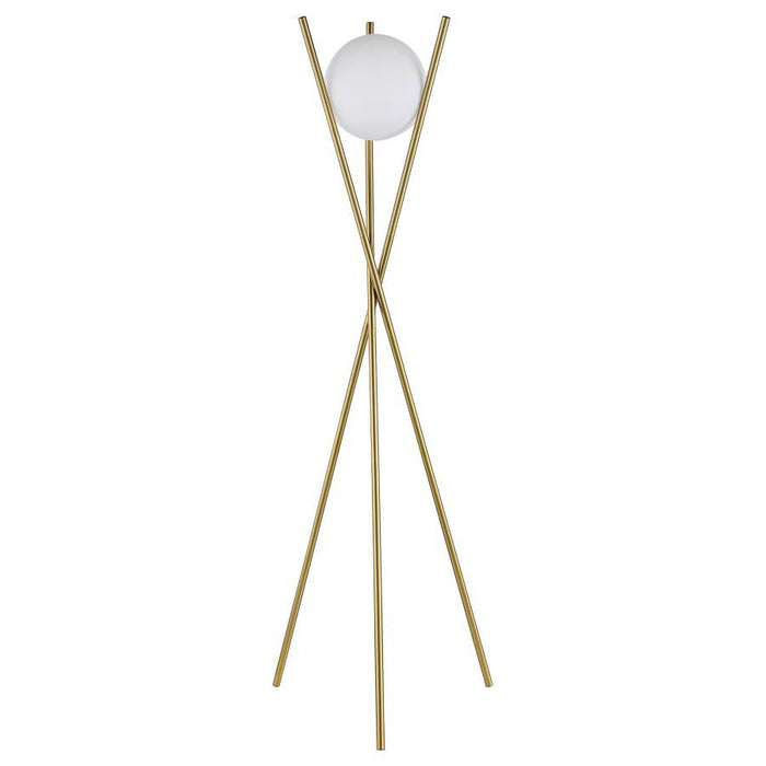 Yamileth - Tripod Floor Lamp - Gold