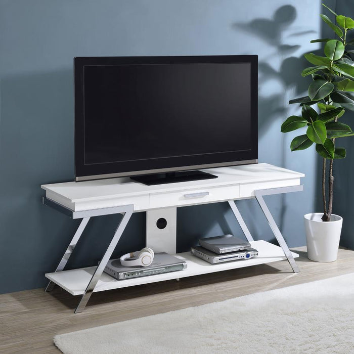 Marcia - 60" TV Stand - White High Gloss