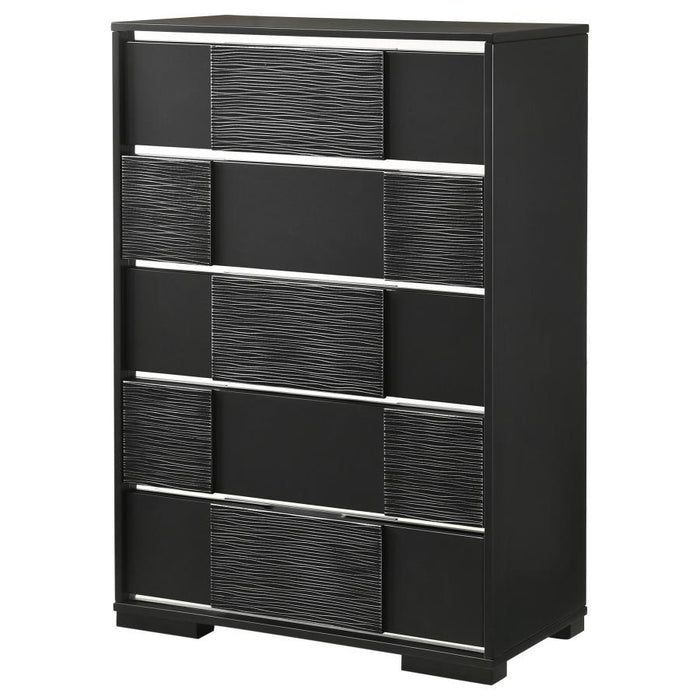 Blacktoft - 5-Drawer Chest - Black