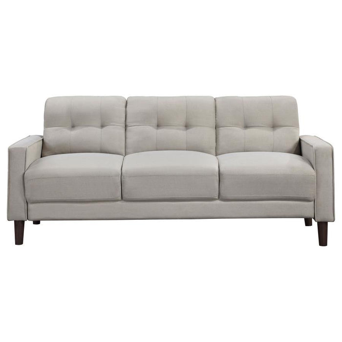 Bowen - Upholstered Track Arms Tufted Sofa Set